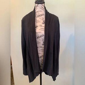 Lucy Black Cardigan Sweater